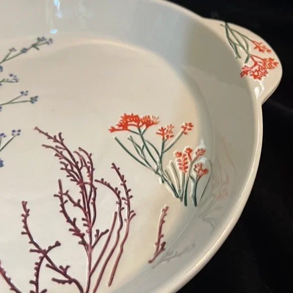 Pie Dish Anthropologie Serving Dish Old Havana Baking Dish